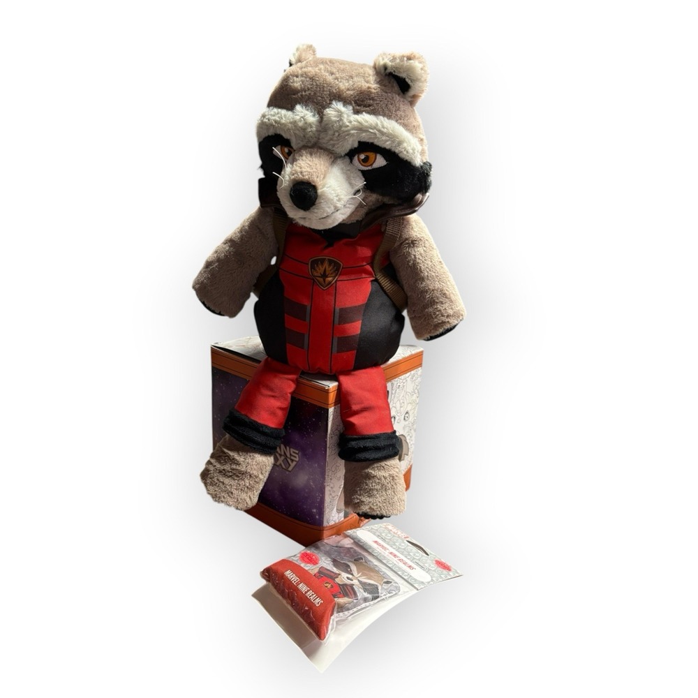 Disney Guardians of the Galaxy Marvel Rocket Raccoon Scentsy Buddy NEW Scent Pak